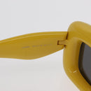 LOEWE Sunglasses plastic Yellow Auth 149902M-11