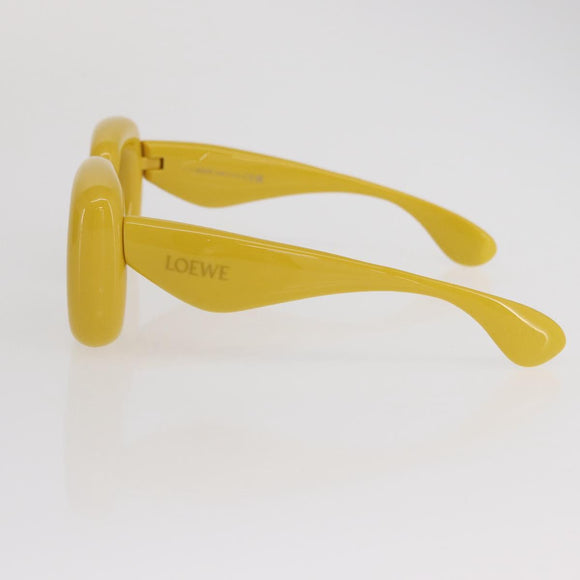 LOEWE Sunglasses plastic Yellow Auth 149902M