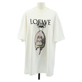 LOEWE × Studio Ghibli Spirited Away Boh Mouse TShirt T-shirt White Auth 149904SM