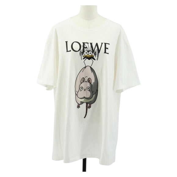 LOEWE × Studio Ghibli Spirited Away Boh Mouse TShirt T-shirt White Auth 149904SM