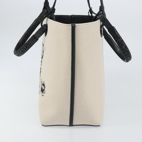 LOEWE × Studio Ghibli Anagram Susuwatari Bag Canvas 2way Beige Auth 149908SM