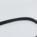 Salvatore Ferragamo Gancini Shoulder Bag Leather 2way Black Gold Auth 149910-15