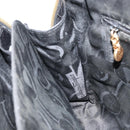 Salvatore Ferragamo Gancini Shoulder Bag Leather 2way Black Gold Auth 149910-20