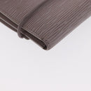 LOUIS VUITTON Epi Porte Monnaie Elastic Wallet Gray lilac M6366B LV Auth 149915-15