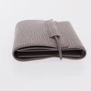 LOUIS VUITTON Epi Porte Monnaie Elastic Wallet Gray lilac M6366B LV Auth 149915-4