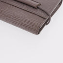 LOUIS VUITTON Epi Porte Monnaie Elastic Wallet Gray lilac M6366B LV Auth 149915-14