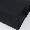PRADA Hand Bag nylon metal Black Silver Auth 149917V-8