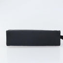 PRADA Hand Bag nylon metal Black Silver Auth 149917V-5