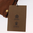 BURBERRY Gloves Leather Size 7 Brown Gold Auth 149919M-15