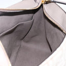 FENDI Zucca Canvas Hand Bag 2way Beige Gold Auth 149920SM-18