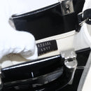 FENDI Sunshine Small Shopper Mini Bag Canvas Patent 2way Black Auth 149922SAM-11