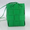 BOTTEGA VENETA MAXI INTRECCIATO Small Cassette Bucket Leather Auth 149923SM-5