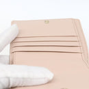 Chloe Sense Compact Wallet Leather Pink Gold Auth 149925V-18