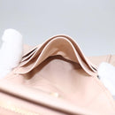 Chloe Sense Compact Wallet Leather Pink Gold Auth 149925V-19