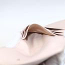 Chloe Sense Compact Wallet Leather Pink Gold Auth 149925V-21