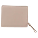 Chloe Sense Compact Wallet Leather Pink Gold Auth 149925V-2