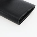 GIVENCHY G Cut Compact Wallet 4G Leather Black Silver Auth 149926V-10