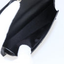 GIVENCHY G Cut Compact Wallet 4G Leather Black Silver Auth 149926V-20