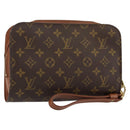 LOUIS VUITTON Monogram Orsay Clutch Bag M51790 LV Auth 149951-1