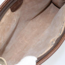 GUCCI GG Supreme Clutch Bag PVC Beige Gold 014 115 6063 Auth 149954-9