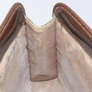 GUCCI GG Supreme Clutch Bag PVC Beige Gold 014 115 6063 Auth 149954-21