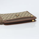 GUCCI GG Supreme Clutch Bag PVC Beige Gold 014 115 6063 Auth 149954-5