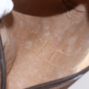 GUCCI GG Supreme Web Sherry Line Clutch Bag PVC Beige 156 01 012 Auth 149955-10