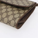 GUCCI GG Supreme Shoulder Bag PVC Beige Gold 904 02 050 Auth 149956-9