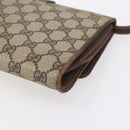 GUCCI GG Supreme Shoulder Bag PVC Beige Gold 904 02 050 Auth 149956-15