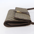 GUCCI GG Supreme Shoulder Bag PVC Beige Gold 904 02 050 Auth 149956-4