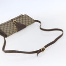 GUCCI GG Supreme Shoulder Bag PVC Beige Gold 904 02 050 Auth 149956-7