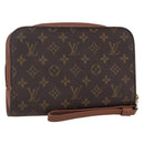 LOUIS VUITTON Monogram Orsay Clutch Bag M51790 LV Auth 149963-1