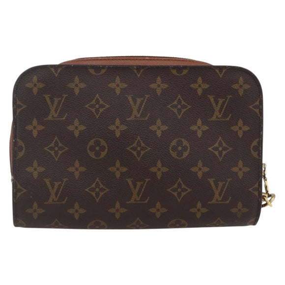 LOUIS VUITTON Monogram Orsay Clutch Bag M51790 LV Auth 149963