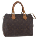 LOUIS VUITTON Monogram Speedy 25 Hand Bag M41528 LV Auth 149966-1