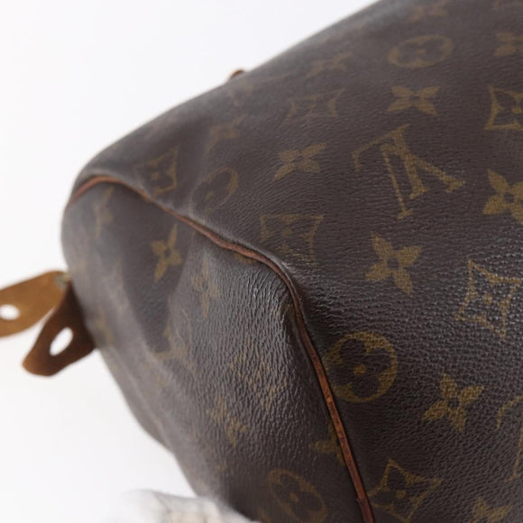 LOUIS VUITTON Monogram Speedy 25 Hand Bag M41528 LV Auth 149966