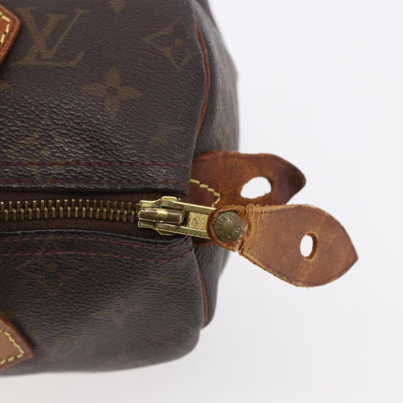 LOUIS VUITTON Monogram Speedy 25 Hand Bag M41528 LV Auth 149966