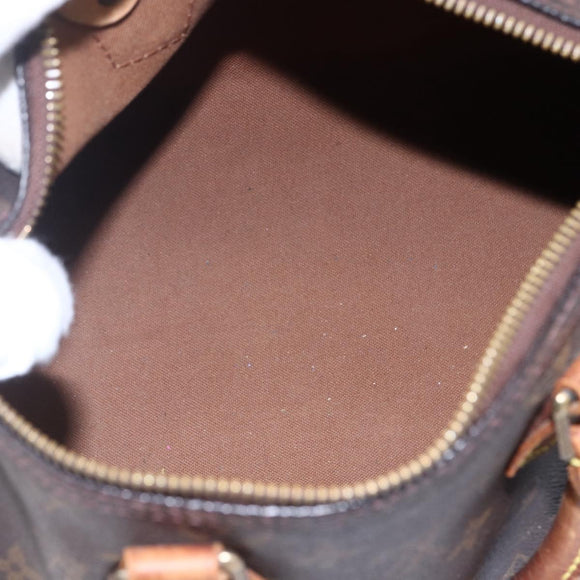 LOUIS VUITTON Monogram Speedy 25 Hand Bag M41528 LV Auth 149966