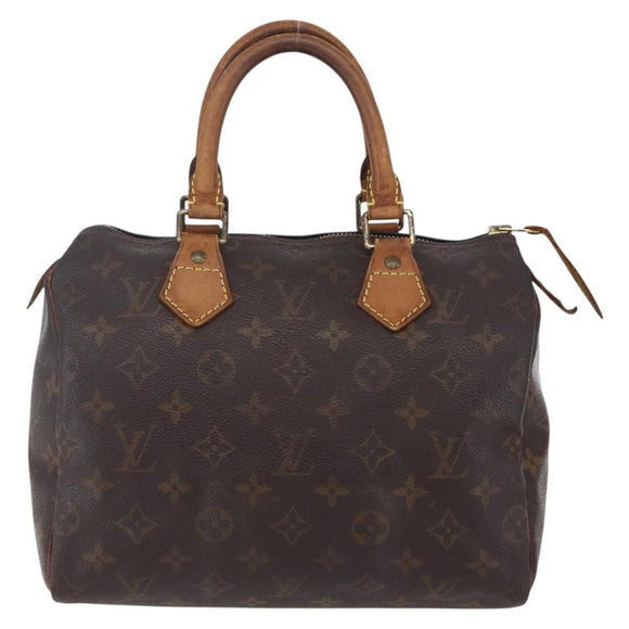 LOUIS VUITTON Monogram Speedy 25 Hand Bag M41528 LV Auth 149966