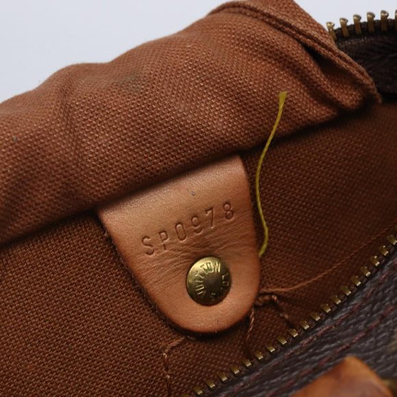 LOUIS VUITTON Monogram Speedy 25 Hand Bag M41528 LV Auth 149966