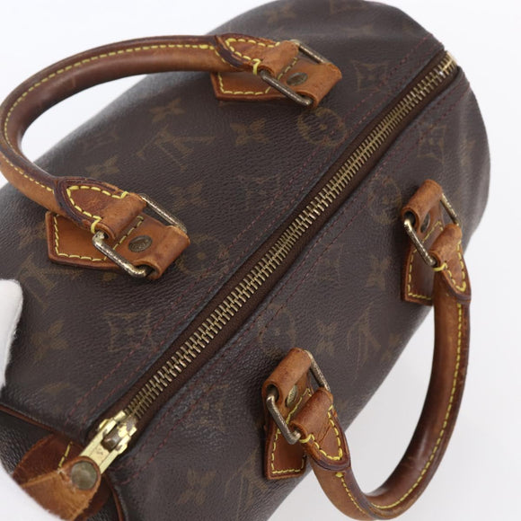 LOUIS VUITTON Monogram Speedy 25 Hand Bag M41528 LV Auth 149966