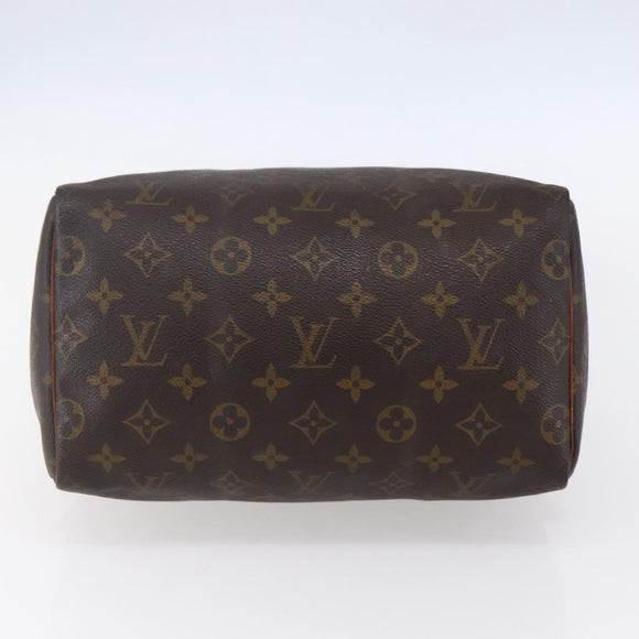LOUIS VUITTON Monogram Speedy 25 Hand Bag M41528 LV Auth 149966