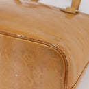 LOUIS VUITTON Monogram Vernis Houston Hand Bag Rose M91054 LV Auth 149967-15