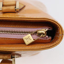 LOUIS VUITTON Monogram Vernis Houston Hand Bag Rose M91054 LV Auth 149967-17