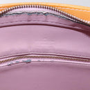 LOUIS VUITTON Monogram Vernis Houston Hand Bag Rose M91054 LV Auth 149967-10