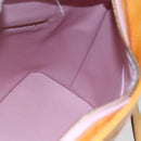 LOUIS VUITTON Monogram Vernis Houston Hand Bag Rose M91054 LV Auth 149967-18