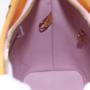 LOUIS VUITTON Monogram Vernis Houston Hand Bag Rose M91054 LV Auth 149967-19