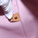 LOUIS VUITTON Monogram Vernis Houston Hand Bag Rose M91054 LV Auth 149967-12