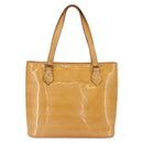 LOUIS VUITTON Monogram Vernis Houston Hand Bag Rose M91054 LV Auth 149967-2