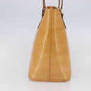 LOUIS VUITTON Monogram Vernis Houston Hand Bag Rose M91054 LV Auth 149967-4