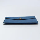 LOUIS VUITTON Epi Montaigne 23 Clutch Bag Blue M52665 LV Auth 149969-6